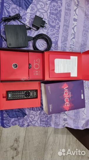 Цифровая тв приставка movix pro voice (Дом ру)