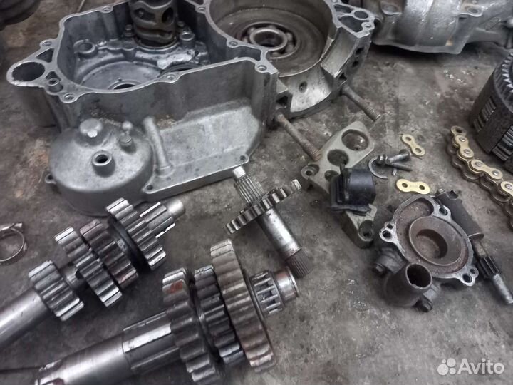 Мотор kawasaki kx 125/250 на запчасти