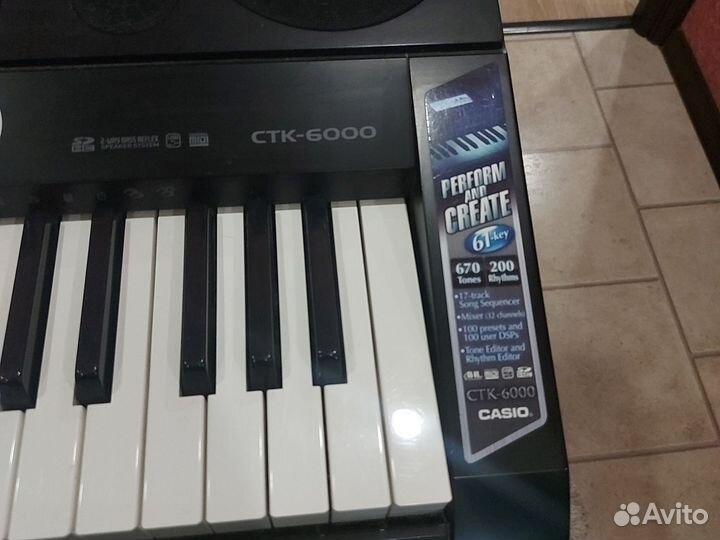 Синтезатор casio ctk 6000