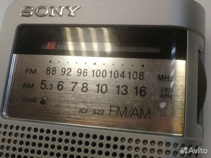 Радиоприемник sony icf-s22