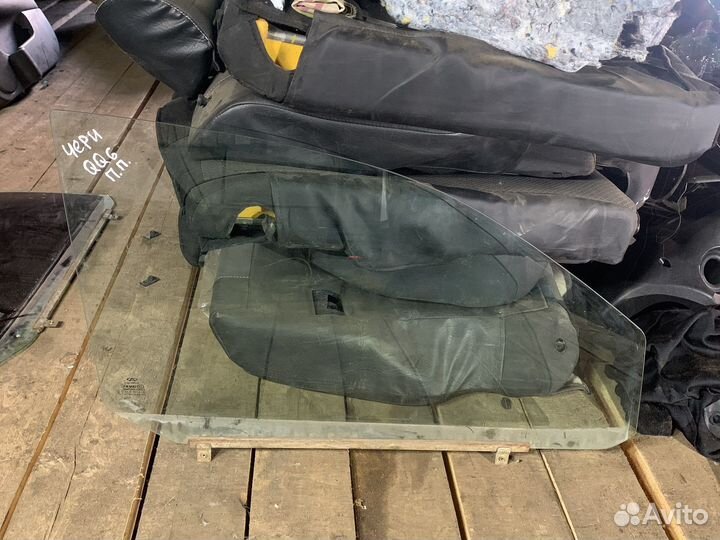 Стекло переднее правое chery qq6