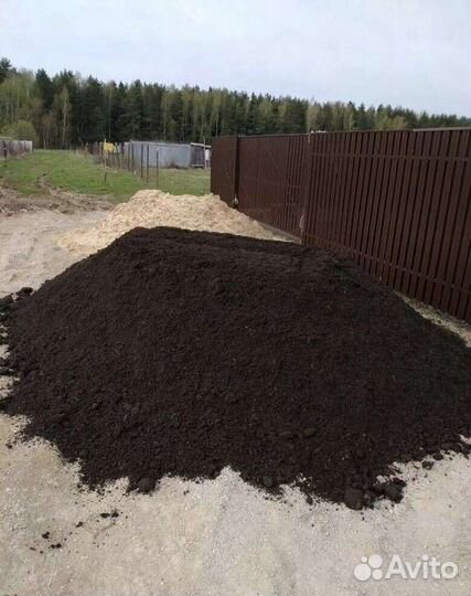 Чернозём, земля, торф, навоз, помёт