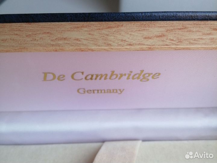 Футляр для одной ручки с логотипом De Cambridge