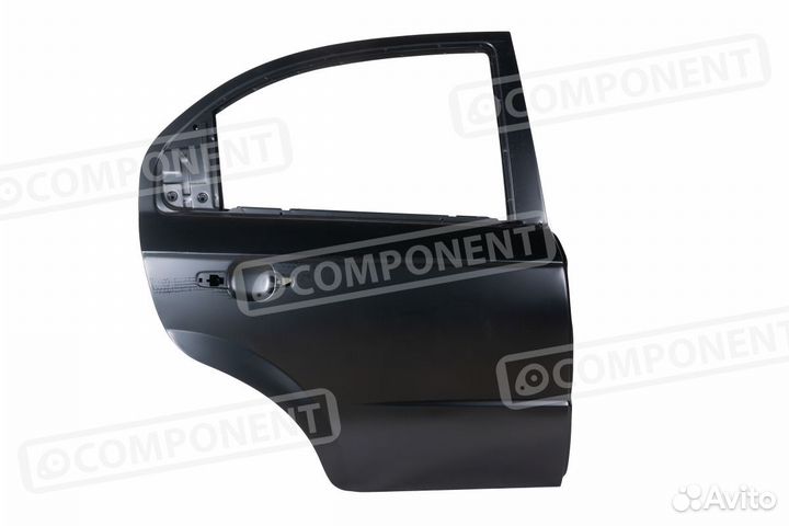 Дверь Chevrolet Aveo T250 с 2006 г задн правая