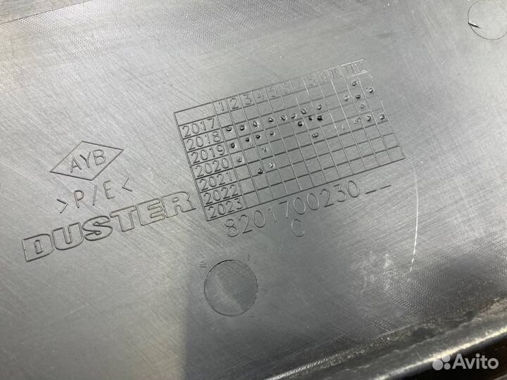 Накладка двери задняя правая Renault Duster 2020
