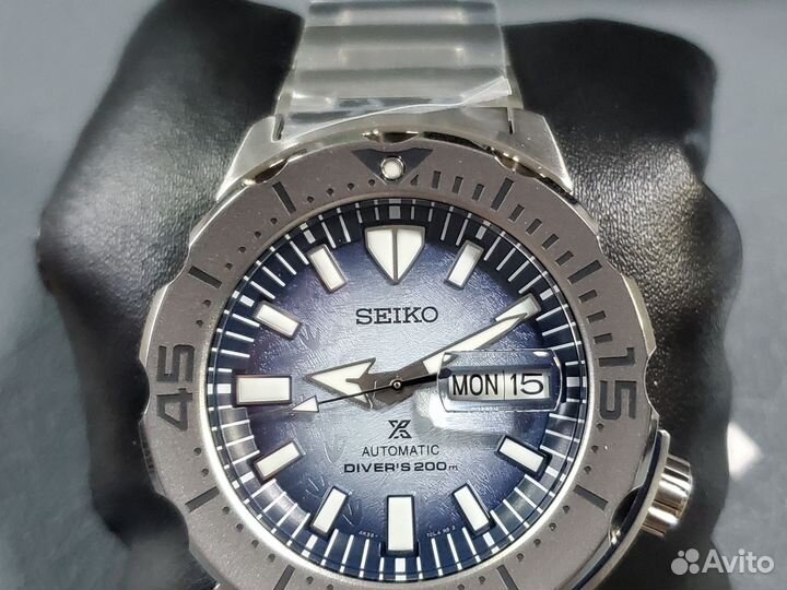 Новые часы Seiko Prospex srpg57 Monster