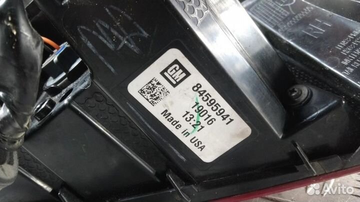 Фонарь 84595941 Chevrolet Malibu (2015-2021)