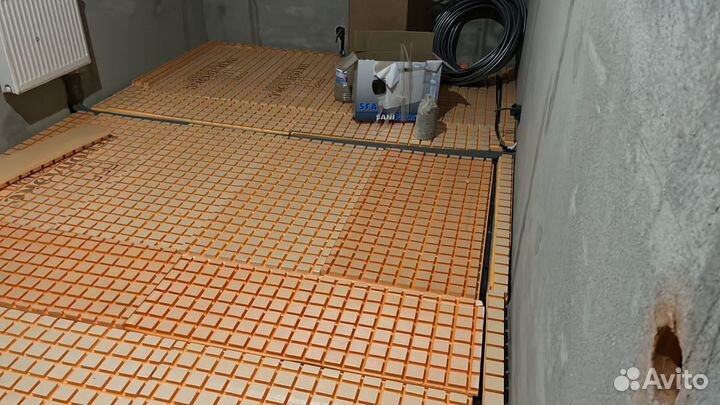 Маты для теплого пола с бобышками