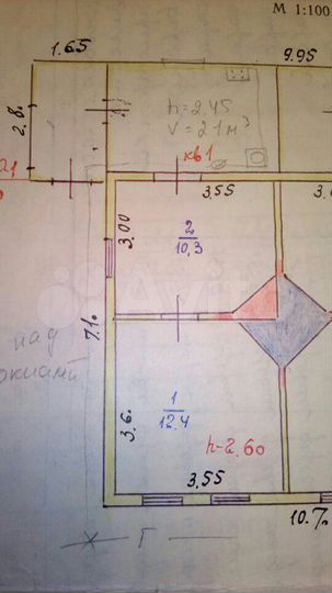 Дом 38 м² на участке 13 сот.