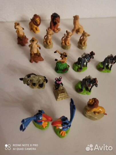 Фигурки из киндер сюрпризов 93г, цена, за одну фиг