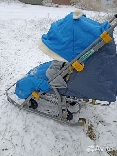 Коляска санки