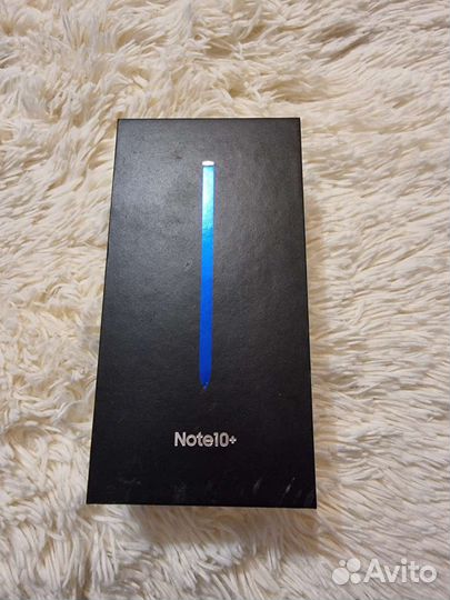 Пустая коробка из под смартфона samsung note 10+