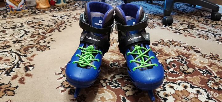 Коньки раздвижные р. 34-37