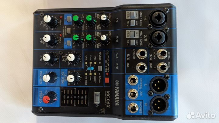 Микшерный пульт Yamaha MG06X