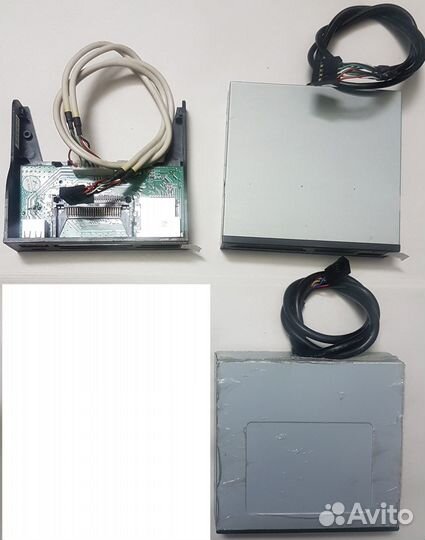 Картридер для компьютера usb 2.0, microSD, CF, MS