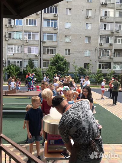 Сладкая вата на праздник