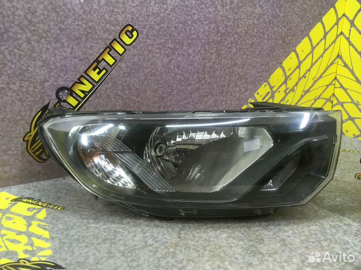 Фара правая дефекты креплений и стекла Гранта FL