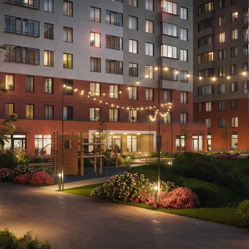 1-к. квартира, 30,7 м², 12/12 эт.