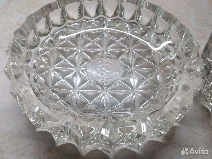 Пепельница стекло СССР