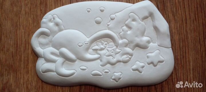 Гипсовые фигурки для росписи. Подводный мир