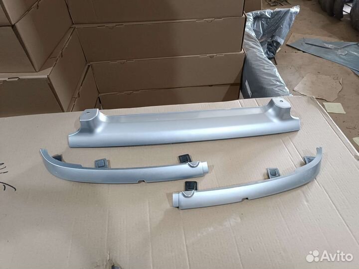 Решетка радиатора ваз 2114 комплект серебристый