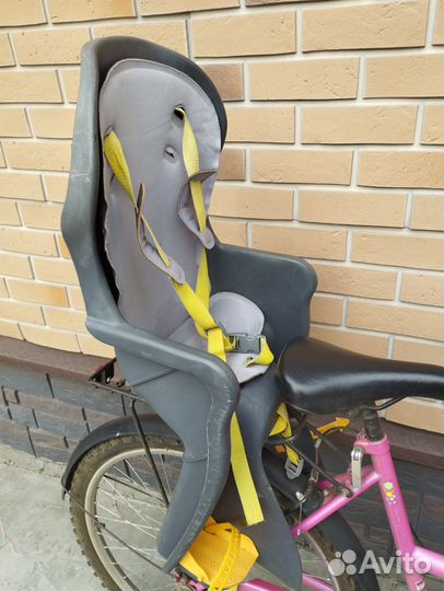 Детское велокресло на багажник