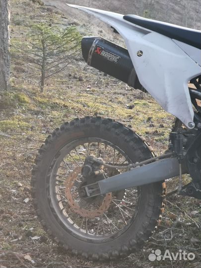 Выхлоп акрапович (питбайк)