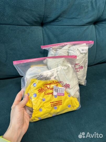 Многоразовые подгузники бренда Mamalino