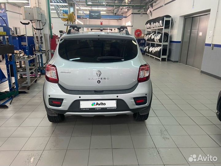 Renault Sandero Stepway 1.6 МТ, 2017, 117 050 км