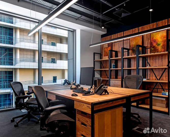 Стол офисный лофт