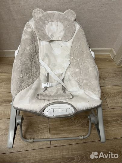 Шезлонг качалка для новорожденных