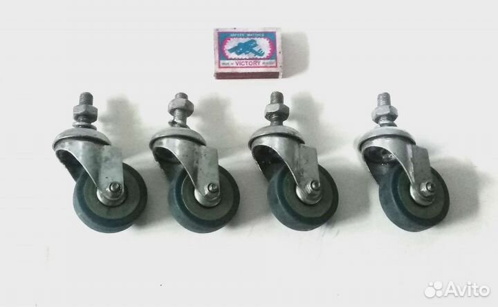 Ролики колёсики от/для транспортной тележки d48 мм