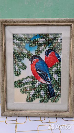 Картины из бисера