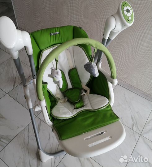 Детский стульчик для кормления babyton 2в1