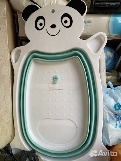 Детская ванночка для купания складная