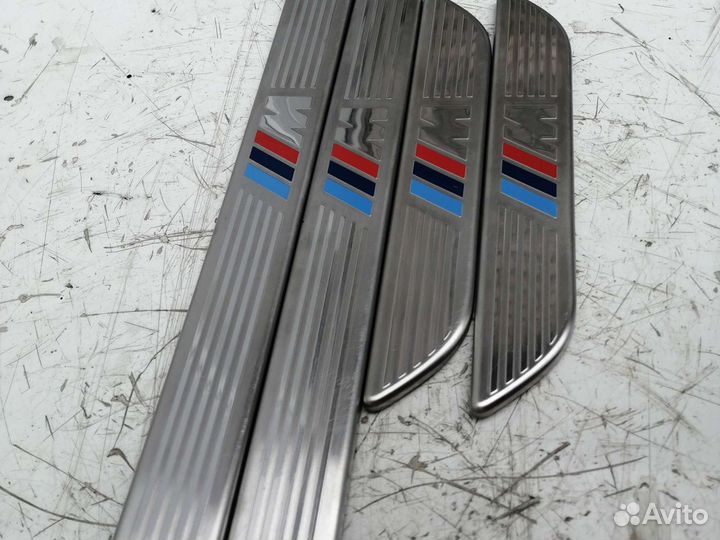 Комплект накладок на пороги BMW X5 M X6 M