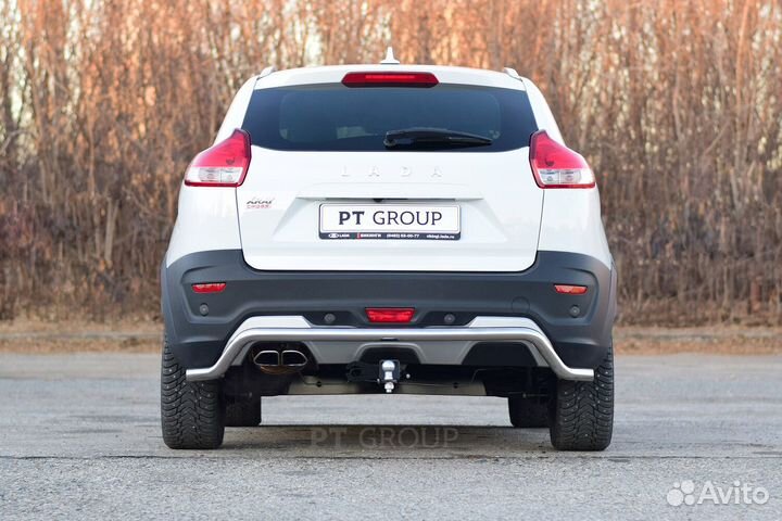 Защита заднего бампера LADA xray Cross 51мм