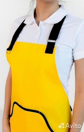 Чёрный китель поварской женский