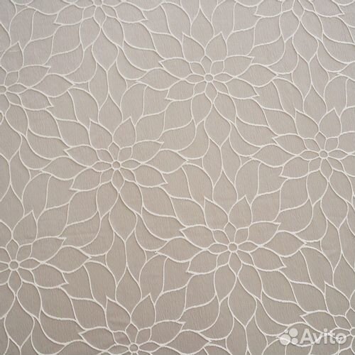 Шторы жаккард wlterra георгины