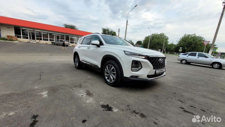 Hyundai Santa Fe 2.2 AT, 2019, 125 000 км
