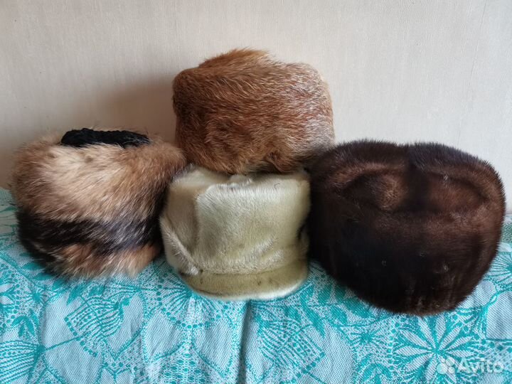 Шапка меховая, воротник