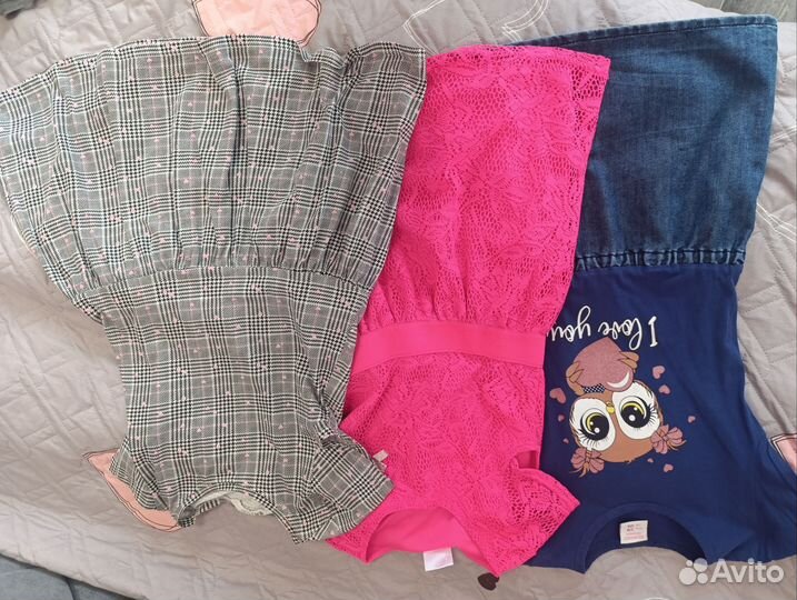 Вещи пакетом на девочку 120-130