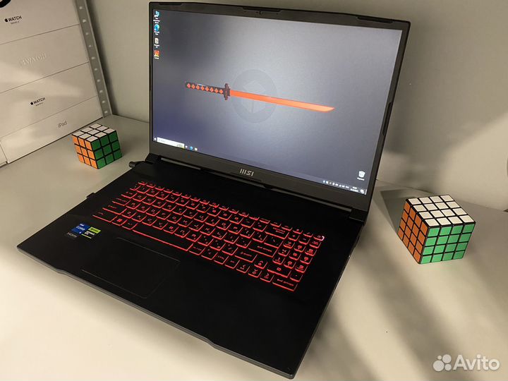 Новый ноутбук MSI GF76 (i5; 16gb; rtx 3050)