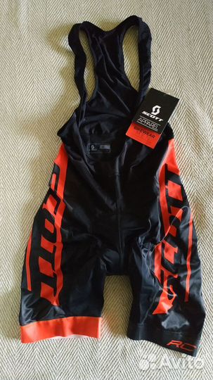 Велотрусы с памперсом scott р.M с лямками новые