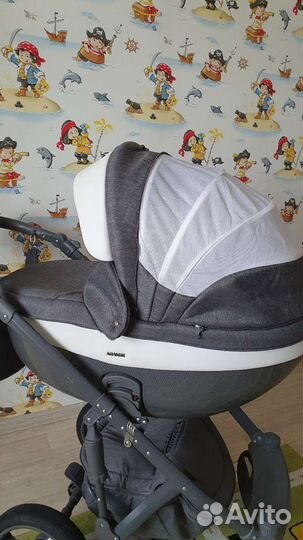 Коляска Adamex Monte carbon 2 в 1