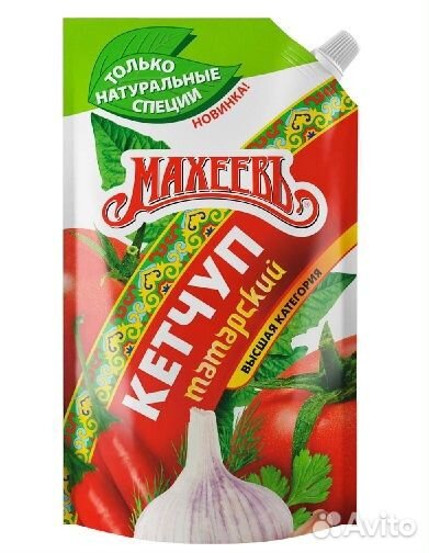 Кетчуп махеевъ Татарский 300гр*16