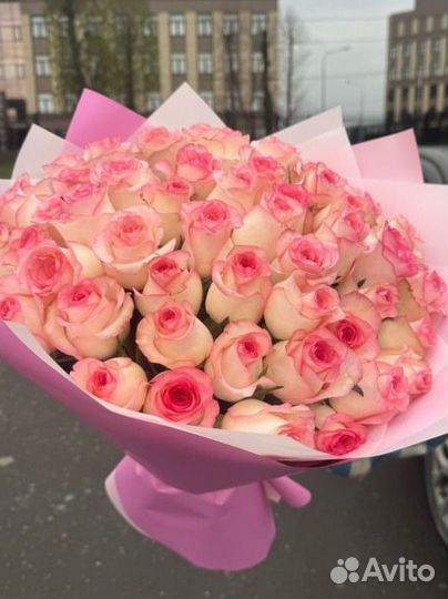 Цветы букеты 101 Роза. Калуга и Область