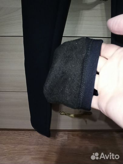 Брюки стрейч новые тёплые с мехом40-42