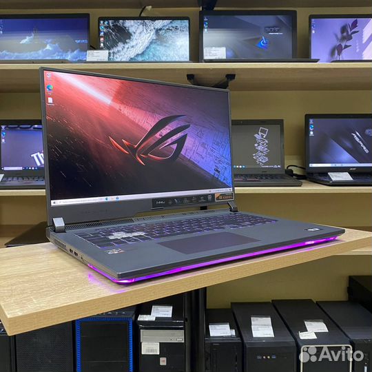 Игровой ноутбук Asus ROG G17 Ryzen 7, RTX3060