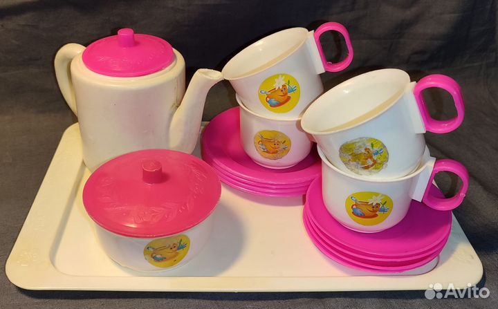 Детская посуда, овощи